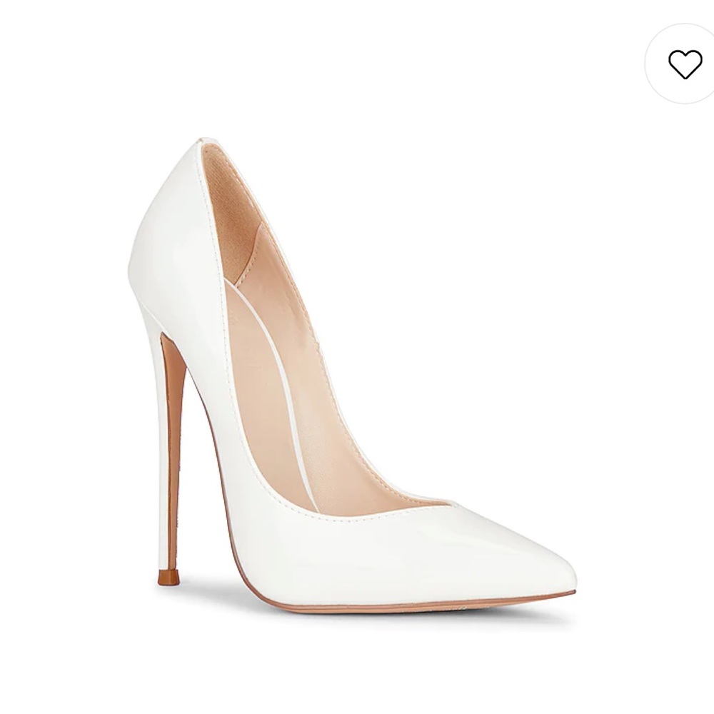 Femme la white pumps size 6 worn one time